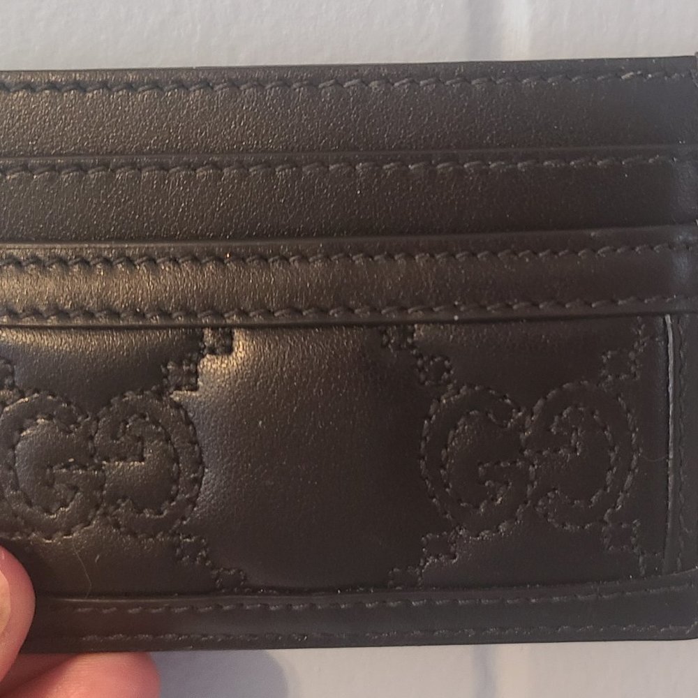 Gucci card case wallett